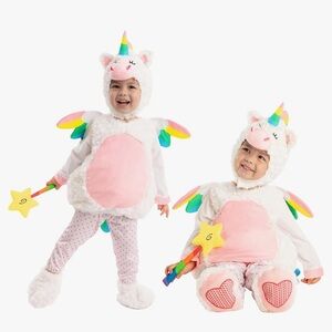 Unicorn Costume with Rainbow Accents
